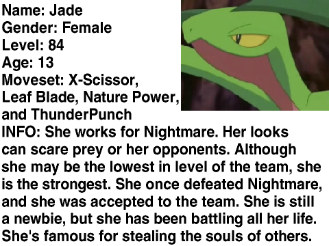 Jade's bio