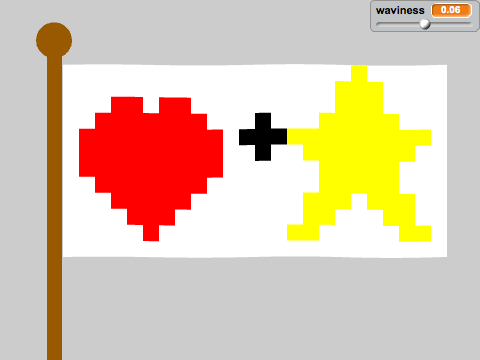 wavy flag creator