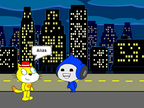 Scratchventuras episódio 21 - Enganados!!! com um sprite secreto.
