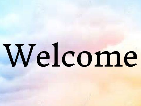 Welcome