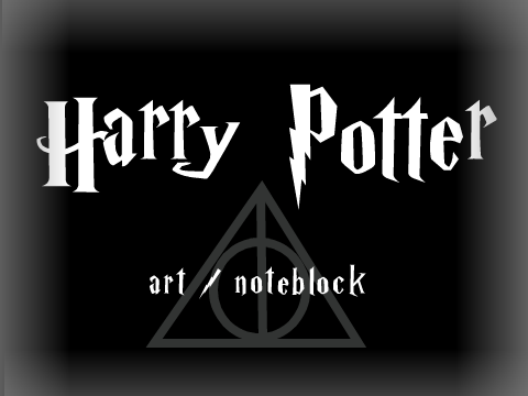 Harry Potter Art / Noteblock