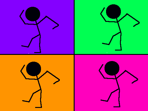 Stick People Dancing!!
