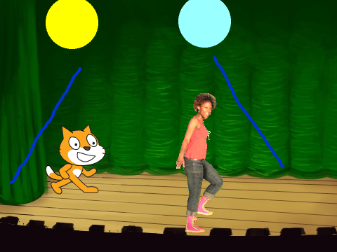 dancing in the house