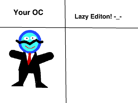 Give me an OC, Then i will make it lazy. remix