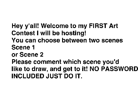 Art Contest!~