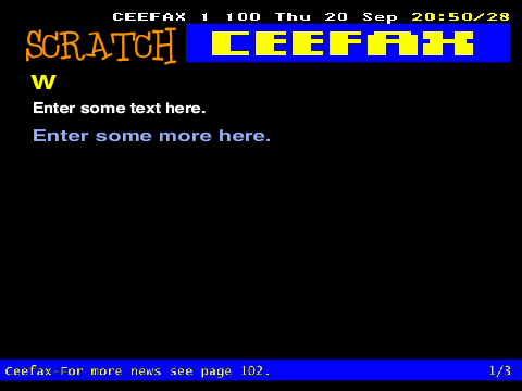 Scratch CeeFax page 1