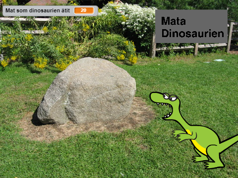 Dinosaurie-skötaren