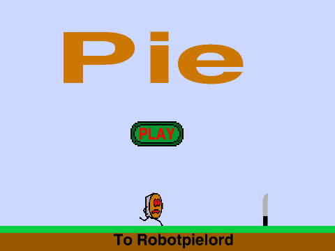 Pie platform game