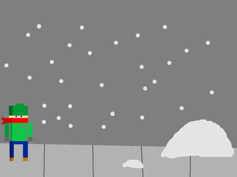 Pixel Art 1 : Winter Wonderland