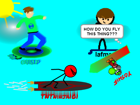 Add Yourself On A Hoverboard!
