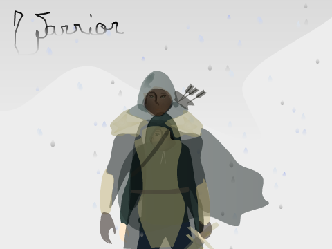 Warrior/ 750 Art Contest!- My entry