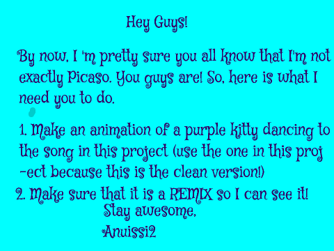 To All Them Artists! HELP!