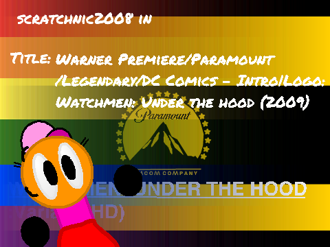 Warner Premiere/Paramount/Legendary/DC Comics - Intro|Logo: Watchmen: Under the hood (2009)