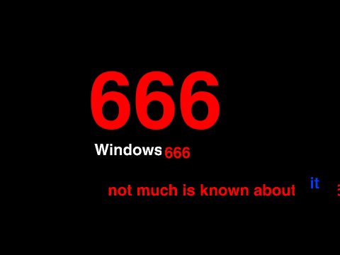 Windows History Of My Own remix
