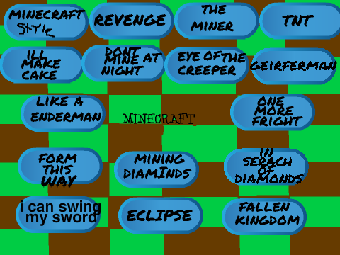 Mincraft Songs Album remix