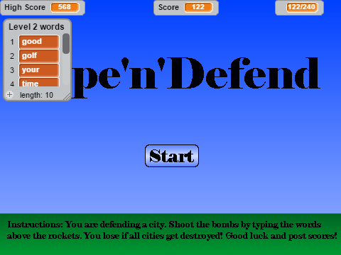 Type'n'Defend