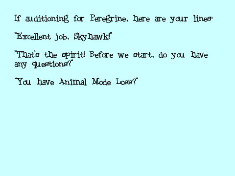 Animal Spies: Voice Auditions! *OPEN* remix