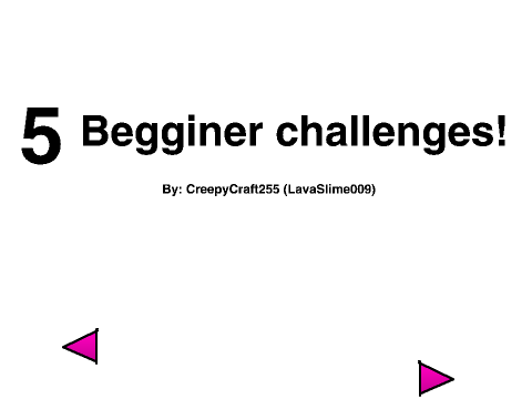 5 challenges for Scratch beginners!