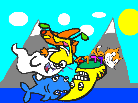 flying cat