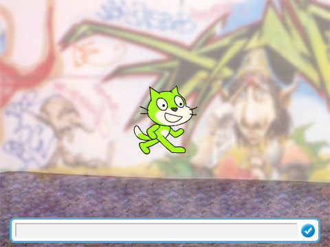Block Dance Party Cat Asker