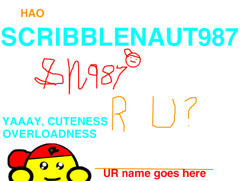 Hao Scribblenaut987 R U?