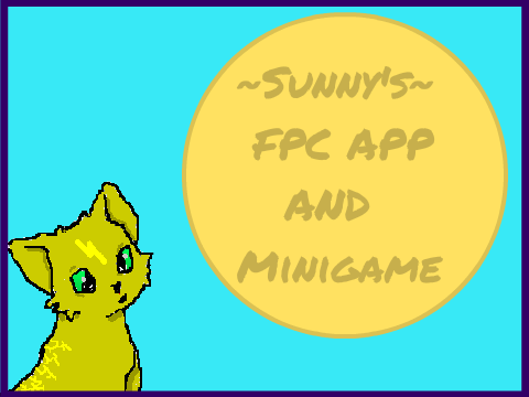 Sunny's FPC App//Minigame  