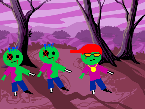 Zombie attack
