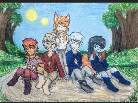 Author Update/Traditional Art Dump