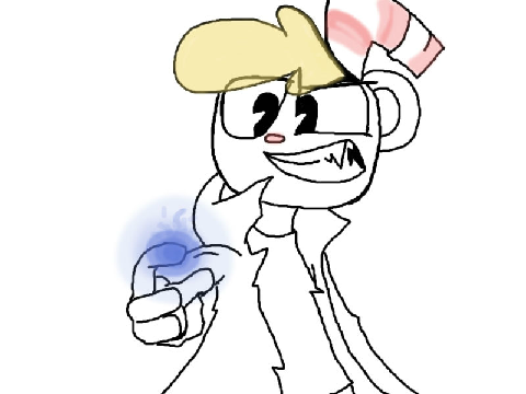 Cuphead / Art on Pixlr Editor