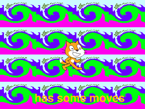 Scratch Cat's Moves