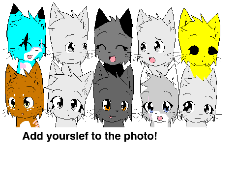 Add yourslef to the photo! warrior cats! remix remix remix remix remix