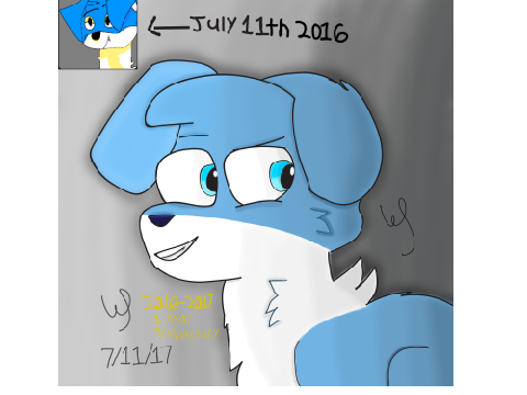 Whoohoo! Cartoonist for a year/Daily Drawing 8