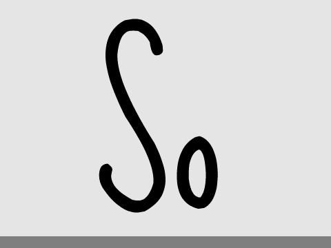 So
