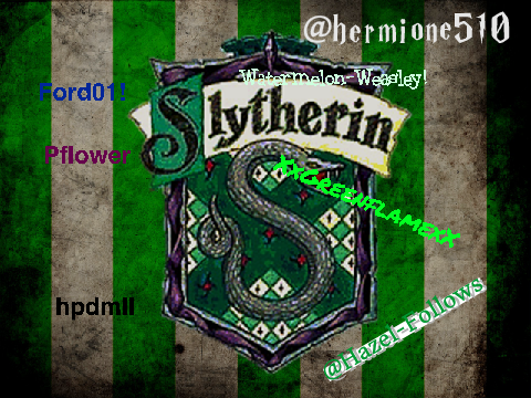 Remix and sign if you are in Slytherin or if you like it! remix remix remix remix remix remix remix