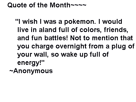 Quote of the Month