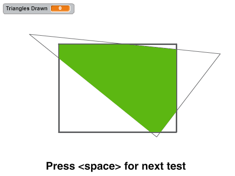 Triangle Clipping Challenge remix