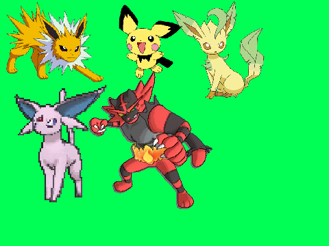 Add yourself as your fave pokémon! Leafeon remix remix