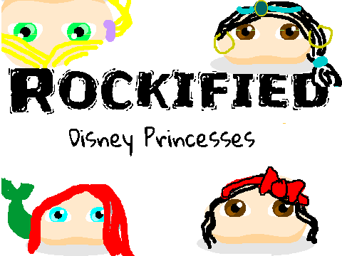 Rockified Disney Princesses