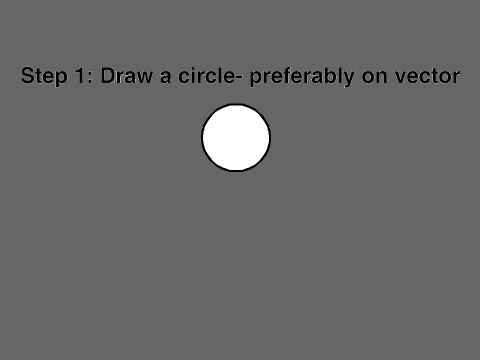 How to draw a cartoon face on scratch!