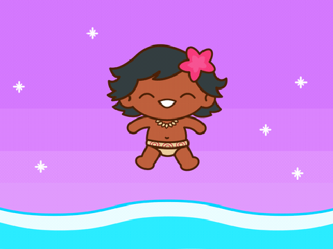 Art Competition-Baby Moana Animation