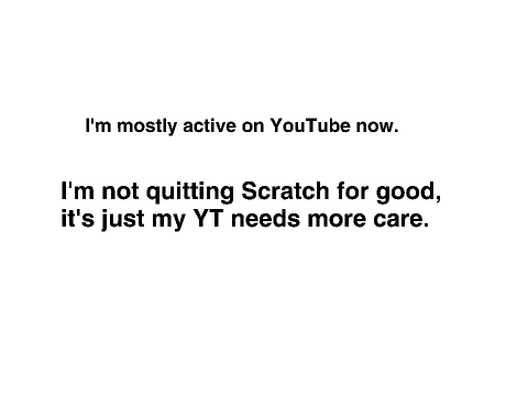 I'M MOSTLY ACTIVE ON YOUTUBE