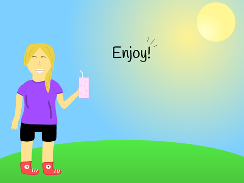 How to make a Cherry Ice Cream shake!