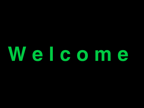Welcome