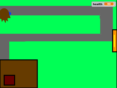 tower defence - Scratch version