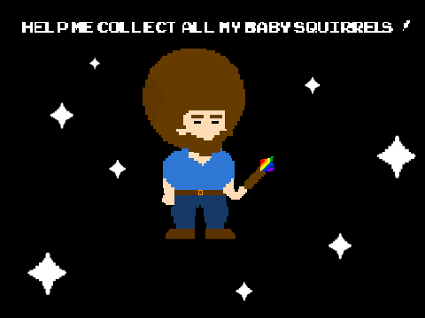 Bob Ross Platformer