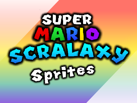 Super Mario Scralaxy Sprite Collection