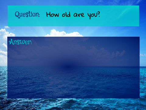 About me: Ask me any Questions... remix