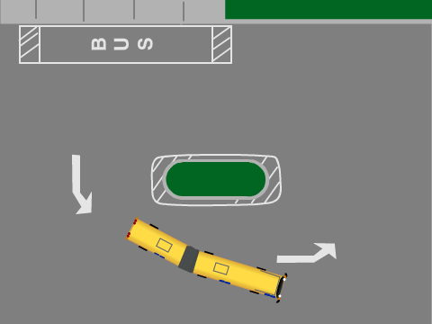 Articulated bus mechanics