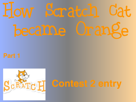 How Scratch Cat became Orange