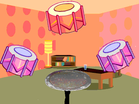 home made drumset